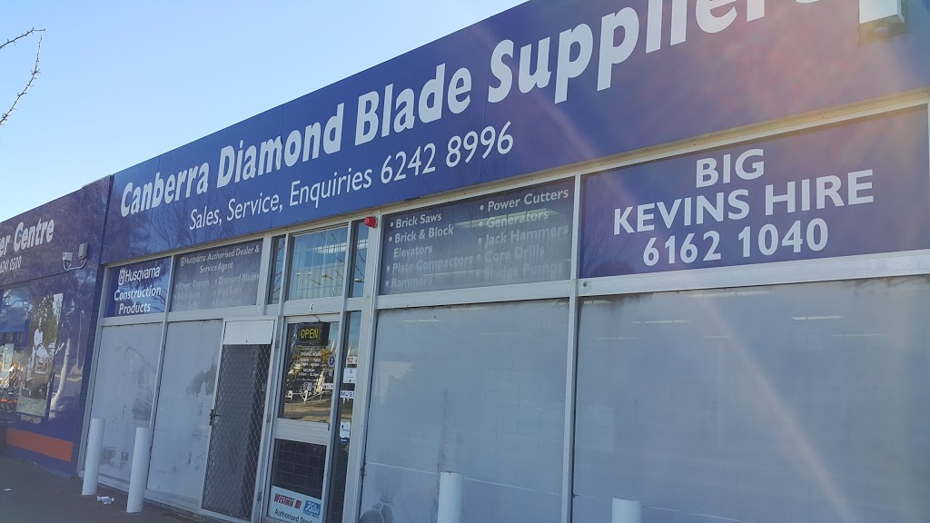 Canberra Diamond Blade Suppliers (CDBS Construction Centre) | store | u4/48 Sandford St, Mitchell ACT 2911, Australia | 0262428996 OR +61 2 6242 8996
