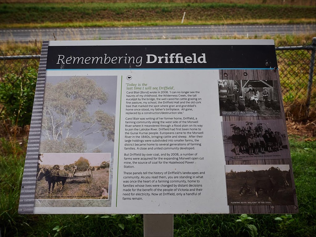 Drifield Memorial | 485 Strzelecki Hwy, Driffield VIC 3840, Australia