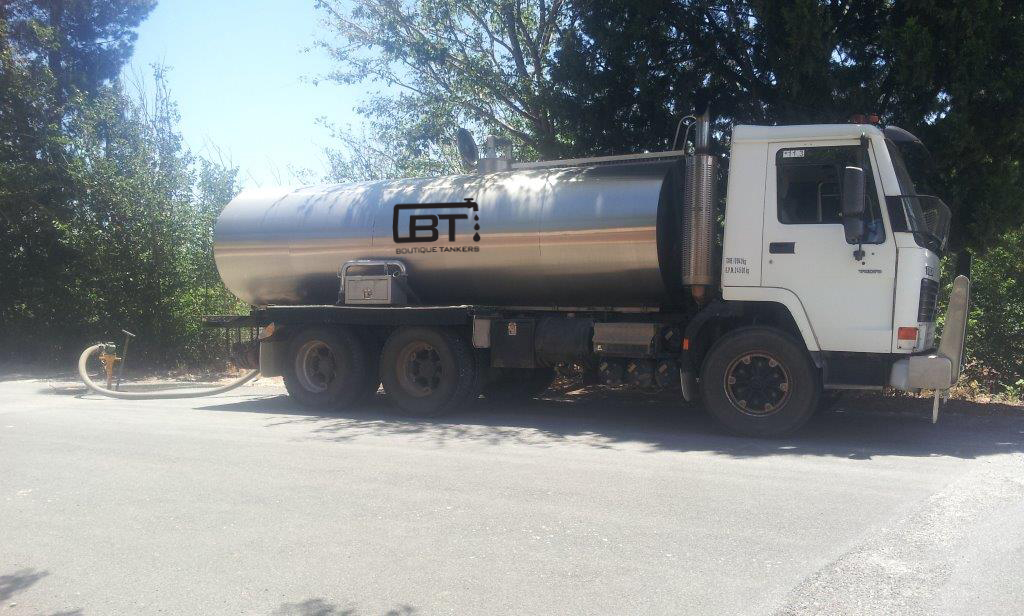 Boutique Tankers - Water Cartage | No.3/278 Penrice Rd, Angaston SA 5353, Australia | Phone: 0427 825 287