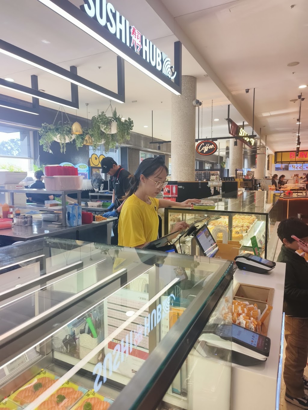 Sushi Hub Burwood | Kiosk FK1, 100 Burwood Rd Westfield Burwood, Burwood NSW 2134, Australia | Phone: (02) 9062 9880