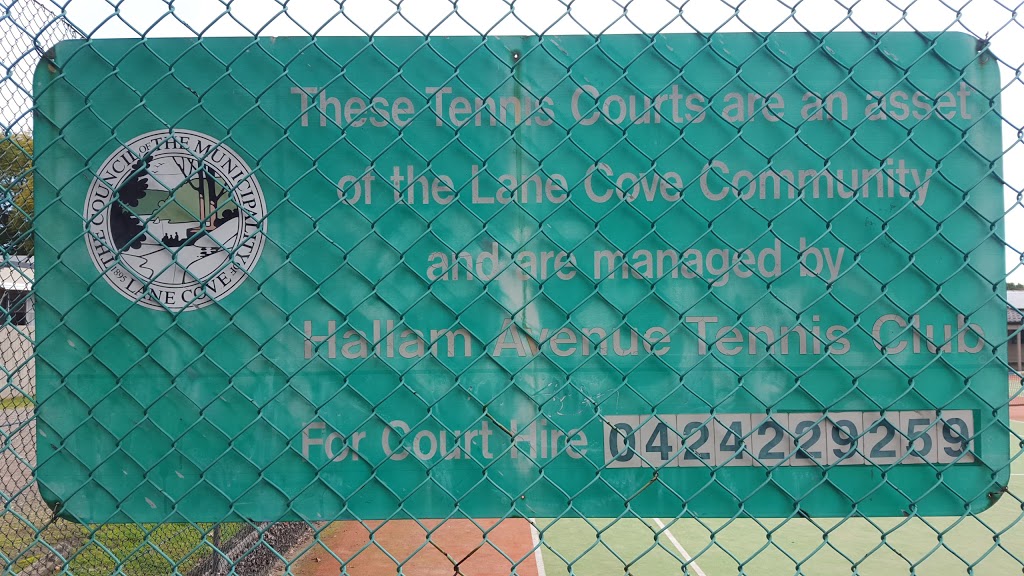 Hallam Avenue Tennis Club | 54-56 Hallam Ave, Lane Cove West NSW 2066, Australia | Phone: 0424 229 259