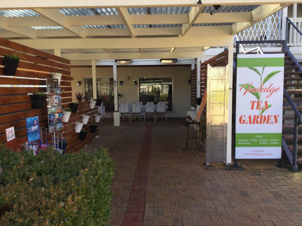 Indulge Tea Garden Canberra | Shop 6/18 OHanlon Pl, Nicholls ACT 2913, Australia | Phone: (02) 5105 9741