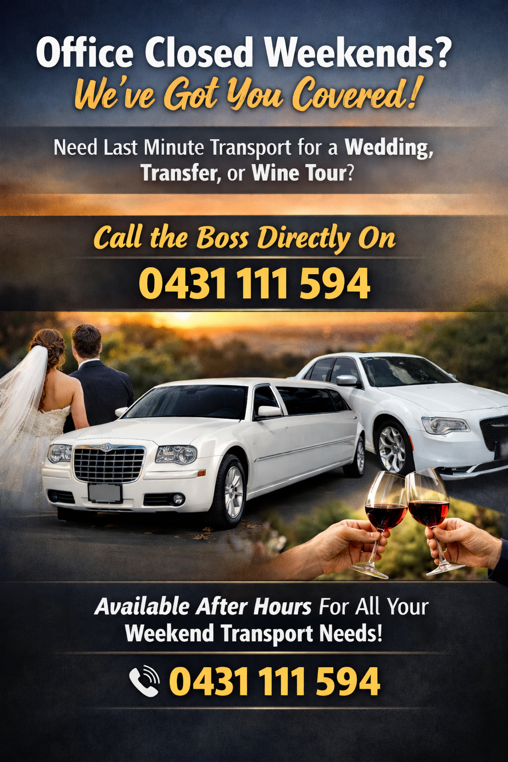 RoyalMe Limousines | 53 Hunter St, Ellalong NSW 2325, Australia | Phone: 0493 114 660