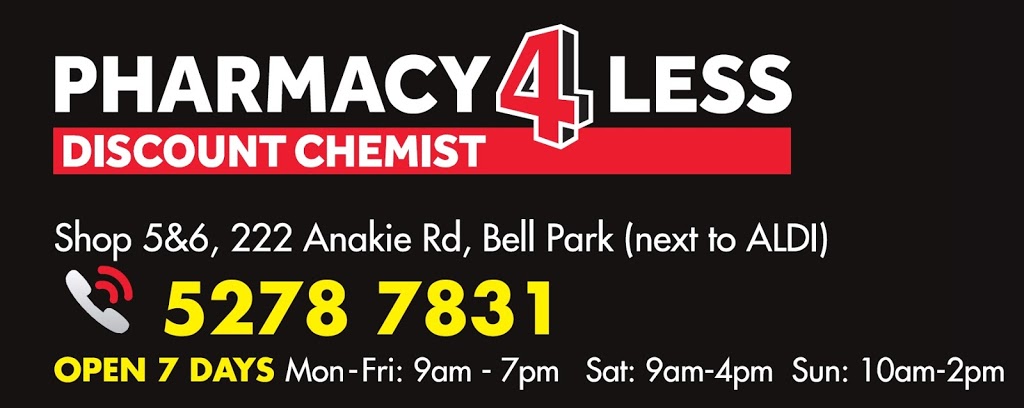Pharmacy 4 Less Bell Park | health | 222 Anakie Rd, Bell Park VIC 3125, Australia | 0352787831 OR +61 3 5278 7831