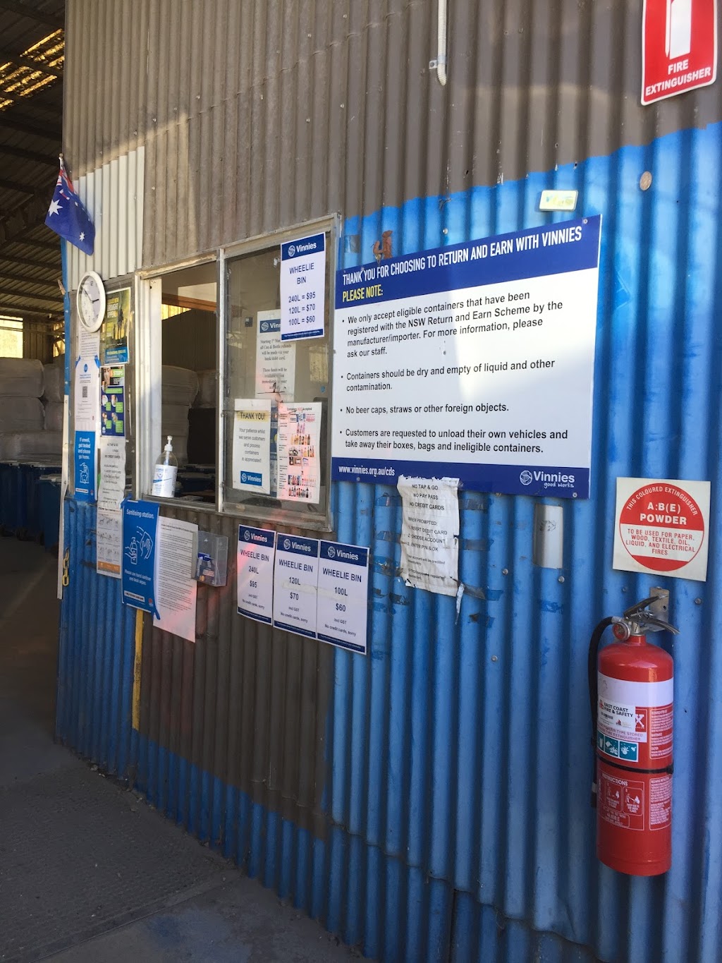 Vinnies Bulk Container Deposit Centre (Return & Earn) |  | 11/158 Princes Hwy, South Nowra NSW 2541, Australia | 0244217244 OR +61 2 4421 7244