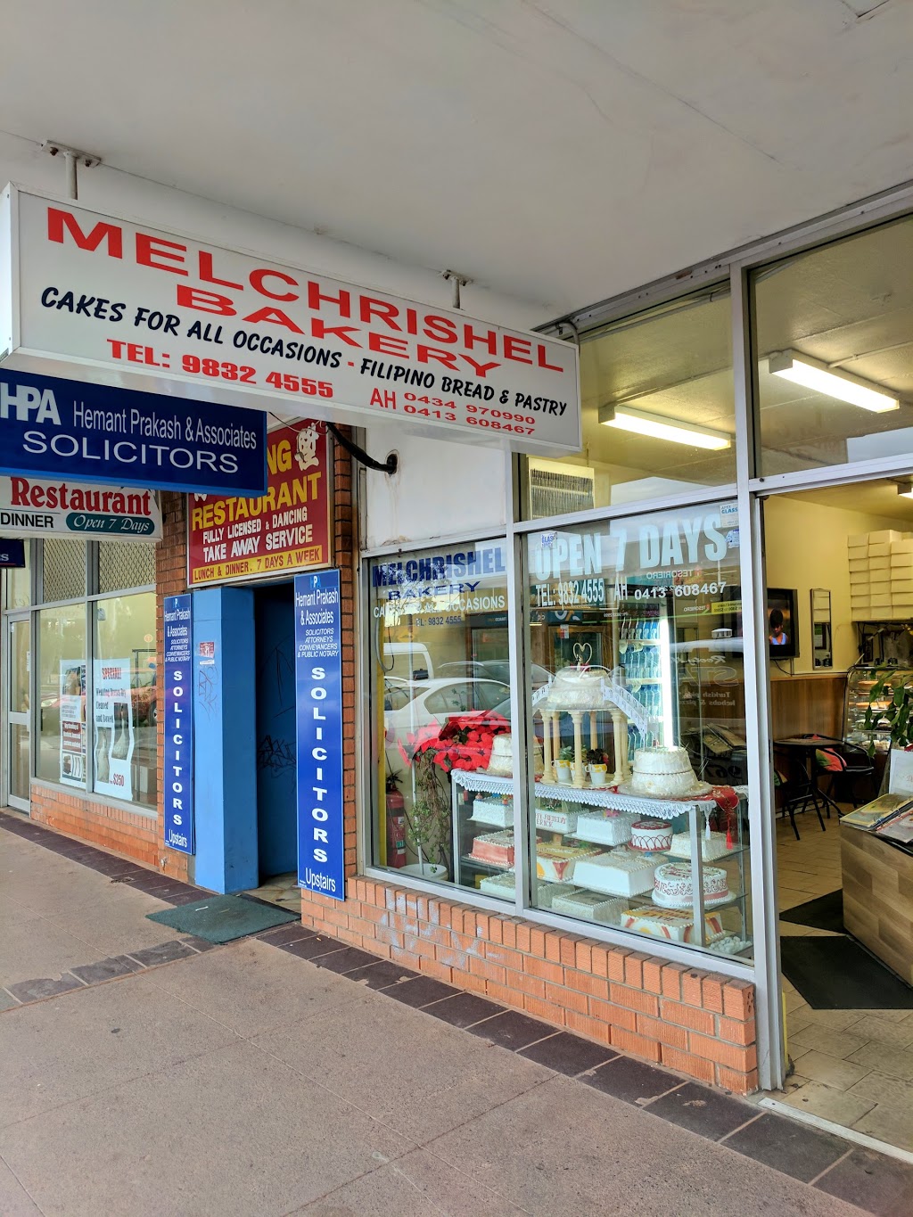 Melchrishel Bakery | bakery | 23 Rooty Hill Rd N, Rooty Hill NSW 2766, Australia | 0298324555 OR +61 2 9832 4555