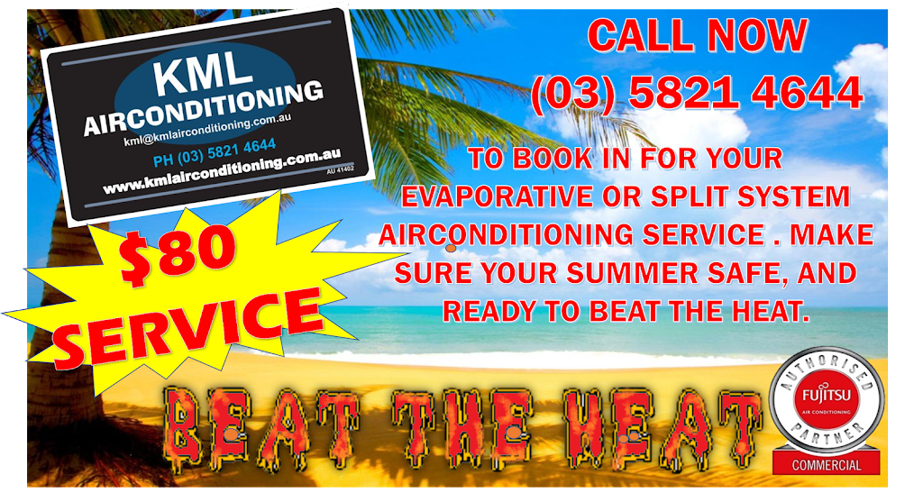 KML Air Conditioning | general contractor | 32 Watson St, Shepparton VIC 3630, Australia | 0358214644 OR +61 3 5821 4644