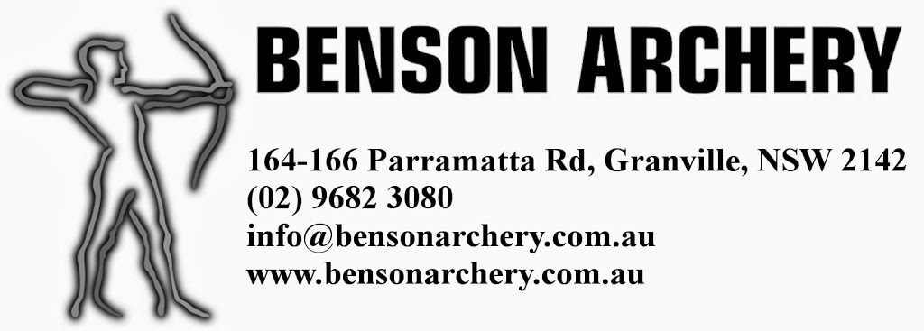 Benson Archery | 164-166 Parramatta Rd, Granville NSW 2142, Australia | Phone: (02) 9682 3080