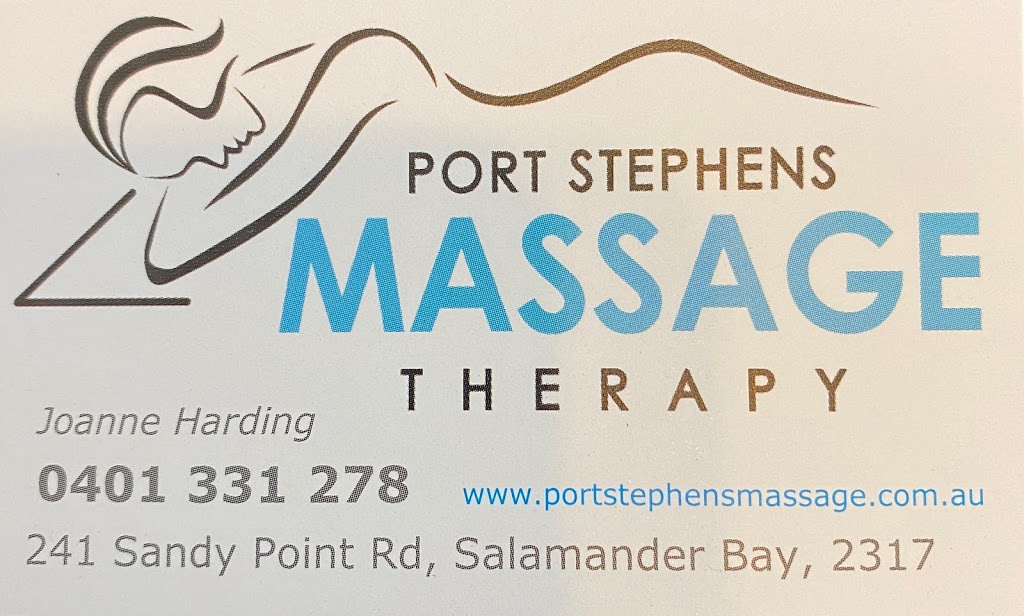 Port Stephens Massage Therapy | 241 Sandy Point Rd, Salamander Bay NSW 2317, Australia | Phone: 0401 331 278