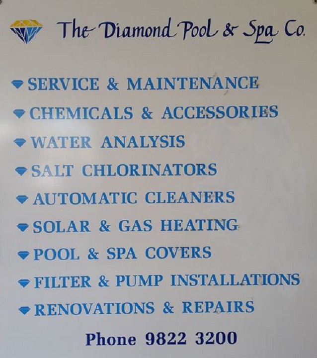 The Diamond Pool & Spa Co. | store | 1401 Malvern Rd, Malvern VIC 3144, Australia | 0398223200 OR +61 3 9822 3200