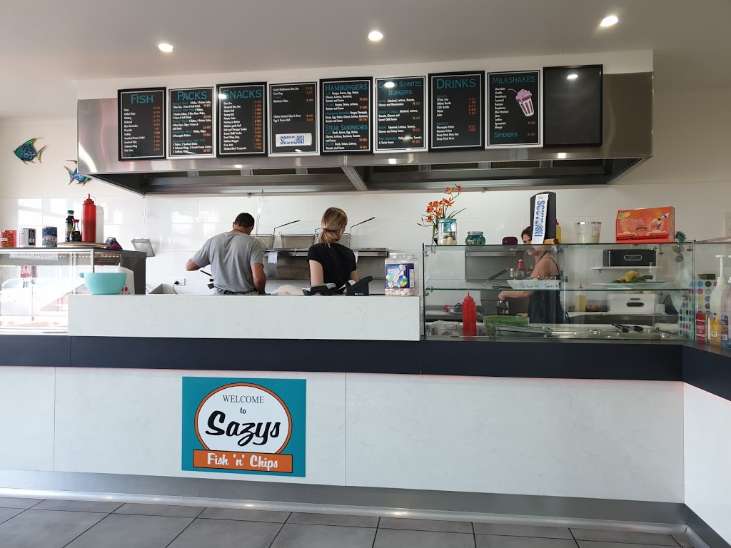 Sazys Fish and Chips | meal takeaway | 75 Ridgway, Mirboo North VIC 3871, Australia