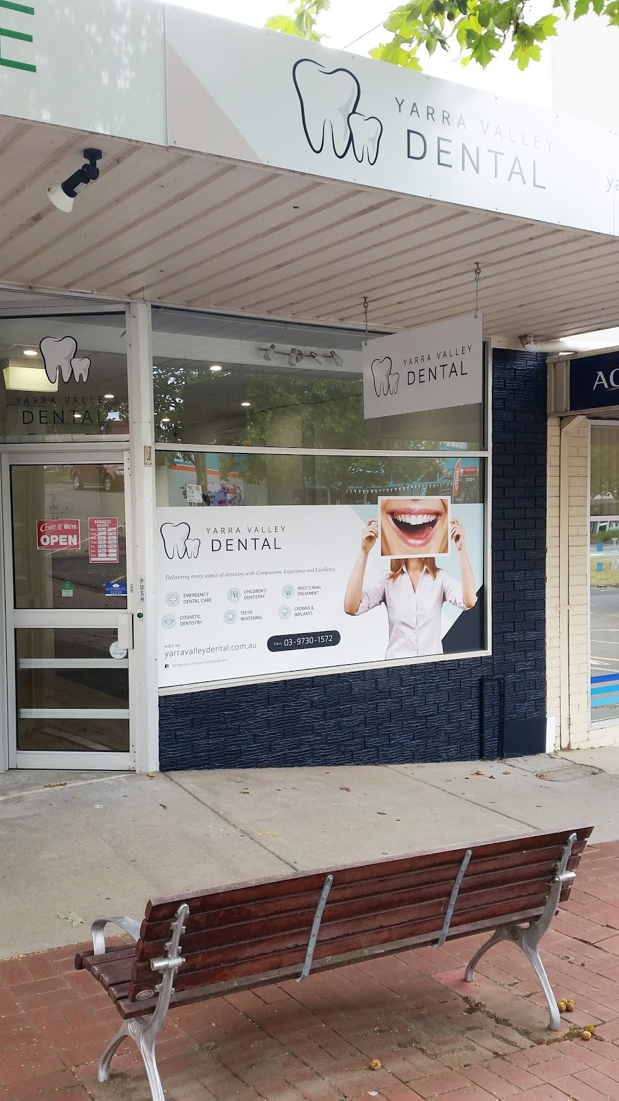 Yarra Valley Dental | dentist | 2/14 Bell St, Yarra Glen VIC 3775, Australia | 0397301572 OR +61 3 9730 1572