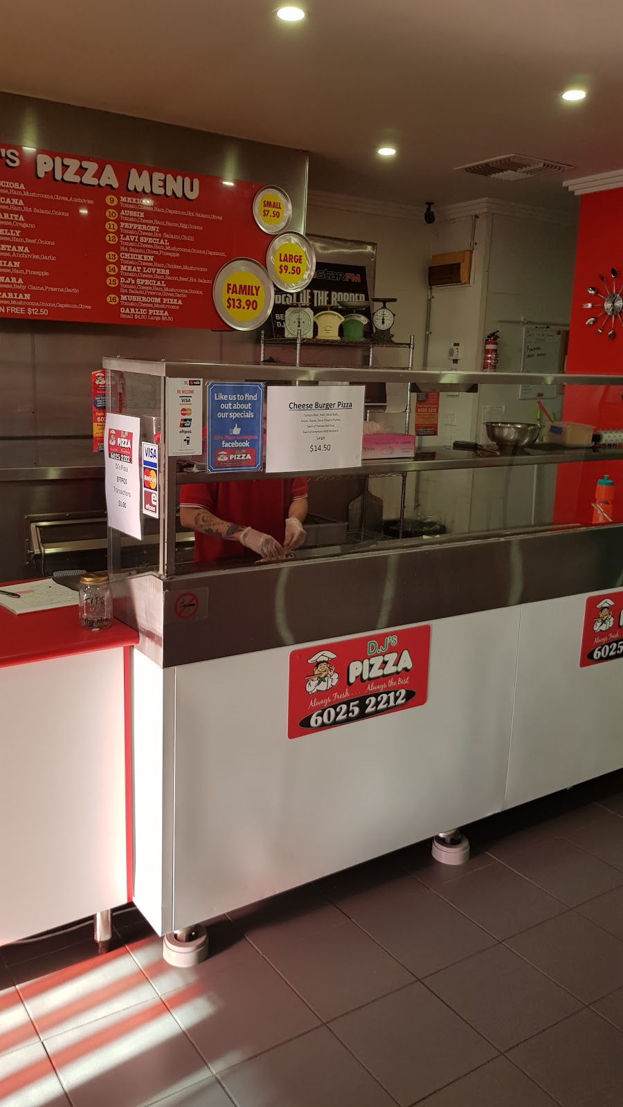 DJs Pizza | meal takeaway | 476 Prune St, Lavington NSW 2641, Australia | 0260252212 OR +61 2 6025 2212
