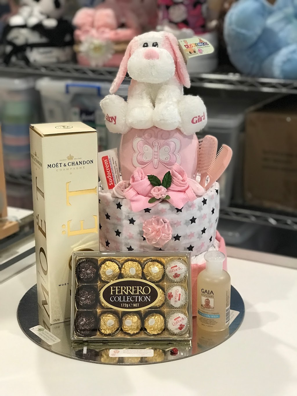 Babykins Baby Gifts - Nappy Cakes and Baby Gifts | 3 Amstel Mews, Cranbourne VIC 3977, Australia | Phone: 0423 109 448