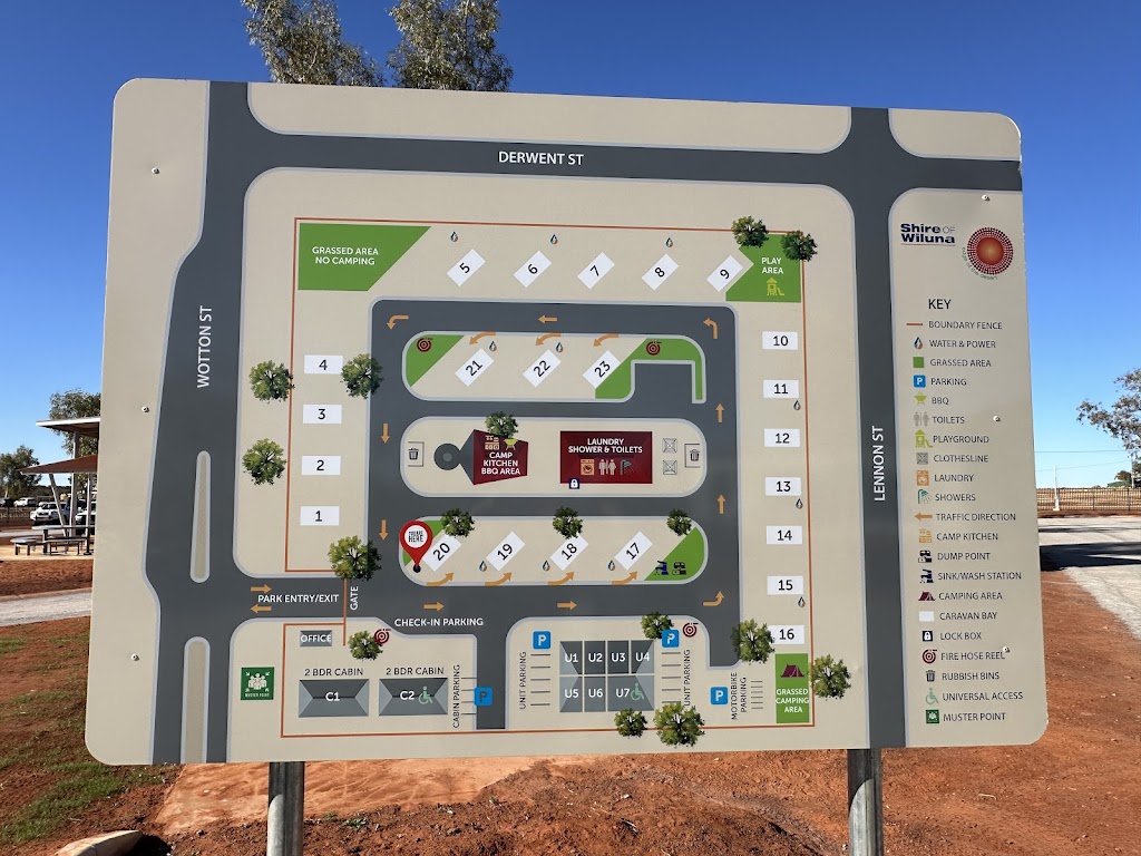 Wiluna Caravan Park | 78 Wotton St, Wiluna WA 6646, Australia | Phone: (08) 9981 8000 Wiluna Caravan Park | 78 Wotton St, Wiluna WA 6646, Australia | Phone: (08) 9981 8000