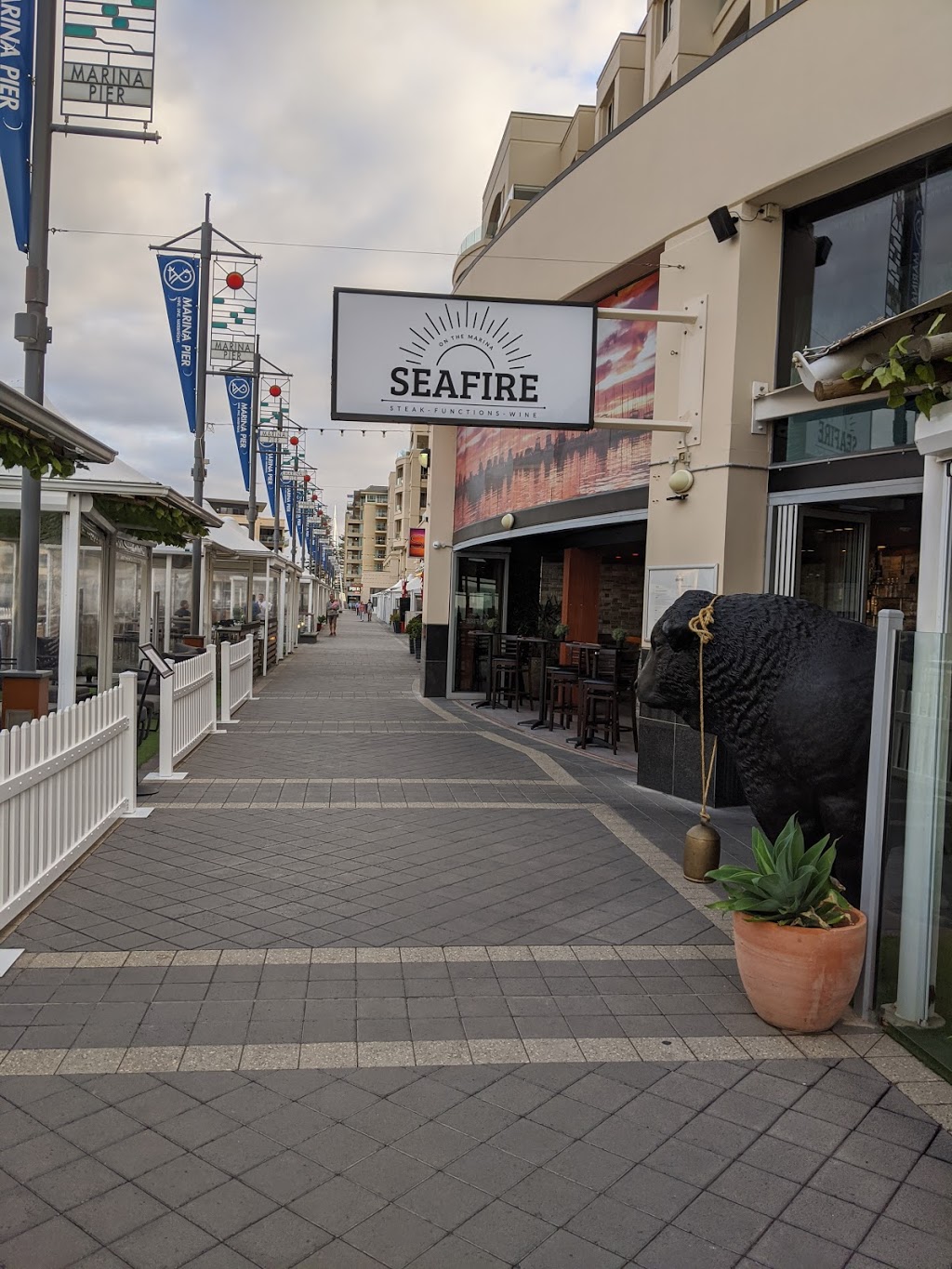 Seafire on the Marina | restaurant | Shop 2, Holdfast Shores Marina Pier, Glenelg SA 5045, Australia | 0883509574 OR +61 8 8350 9574