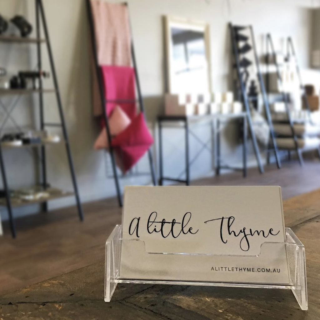 A Little Thyme | home goods store | 38 Hanson St, Corryong VIC 3707, Australia | 0478382453 OR +61 478 382 453