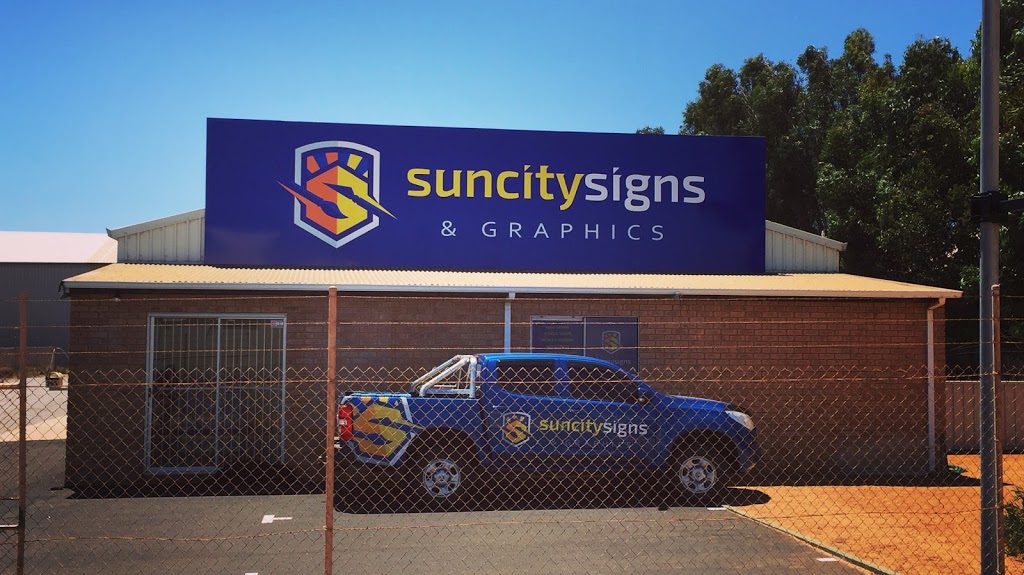 Suncity Signs & Graphics | 299 Place Rd, Webberton WA 6530, Australia | Phone: (08) 9921 6747