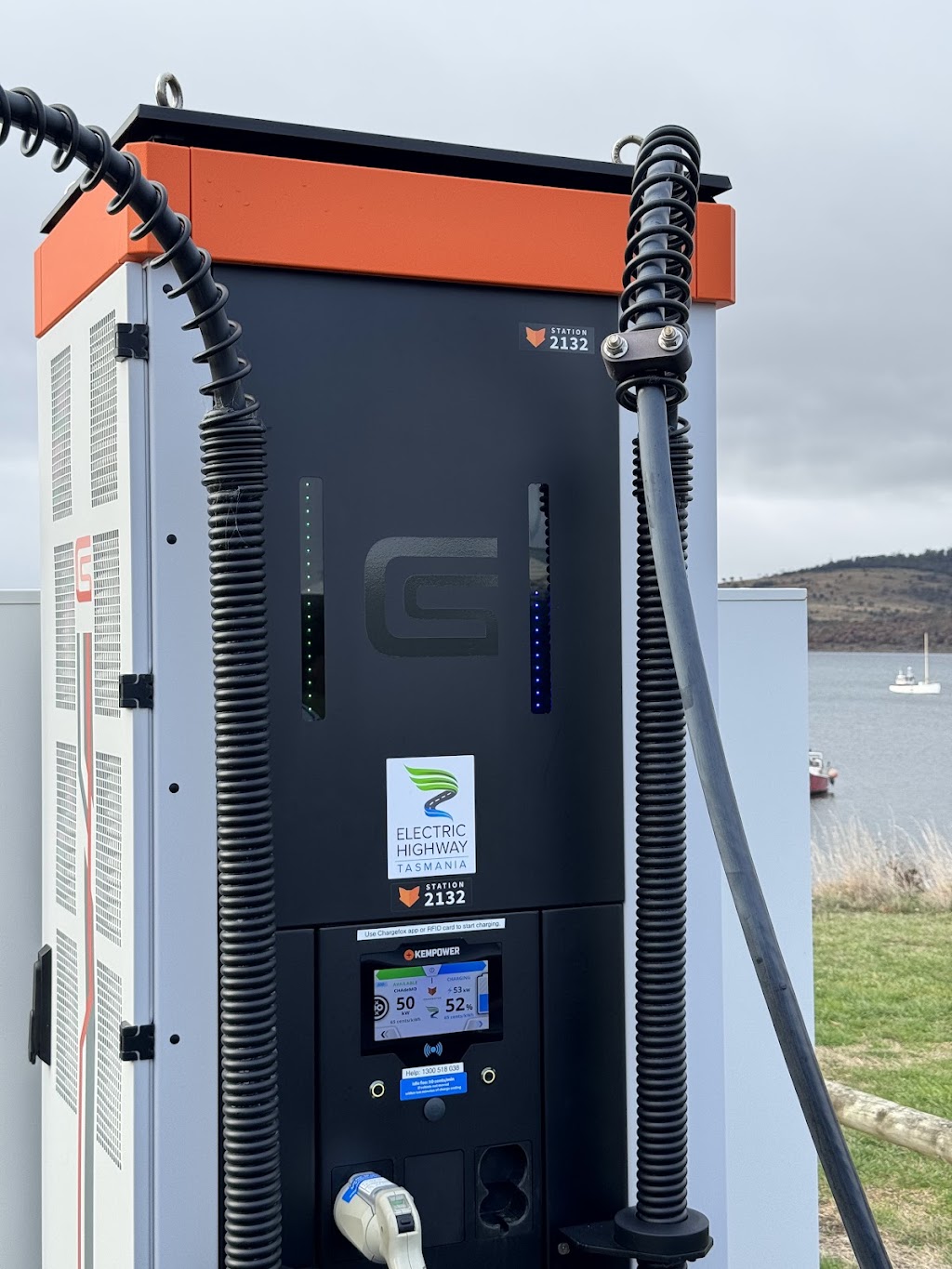 Chargefox Charging Station | 8 Imlay St, Dunalley TAS 7177, Australia | Phone: 1300 518 038