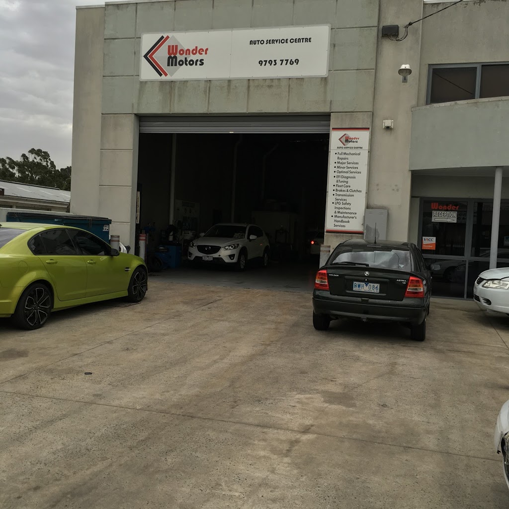 Wonder Motors - Car Mechanic & Service Dandenong | car repair | 15-17 Hammond Rd, Dandenong VIC 3175, Australia | 0397937769 OR +61 3 9793 7769
