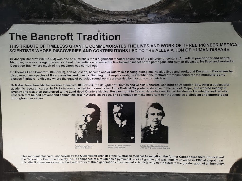 Bancroft Memorial | 2-28 Beach Rd, Deception Bay QLD 4508, Australia