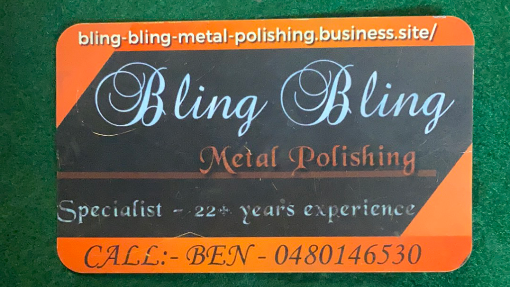 Bling Bling Metal Polishing | 515 Zillmere Rd, Zillmere QLD 4034, Australia | Phone: 0480136001