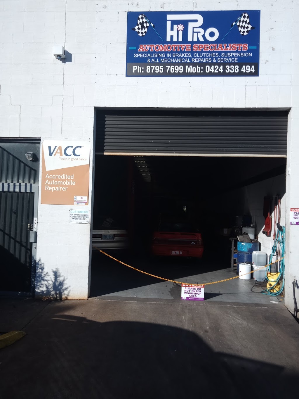 Hi-Pro Service Centre | car repair | Factory 6/57-59 Melverton Dr, Hallam VIC 3803, Australia | 0424338494 OR +61 424 338 494