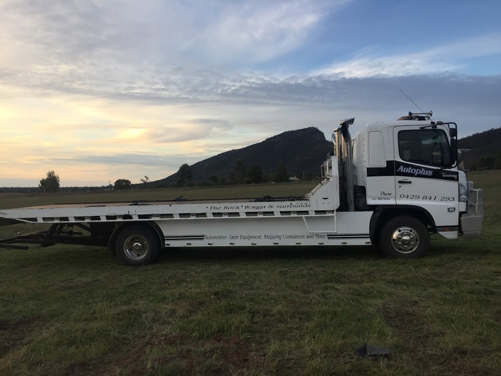 autoplus towing |  | Vincents Rd, The Rock NSW 2655, Australia | 0492841293 OR +61 492 841 293