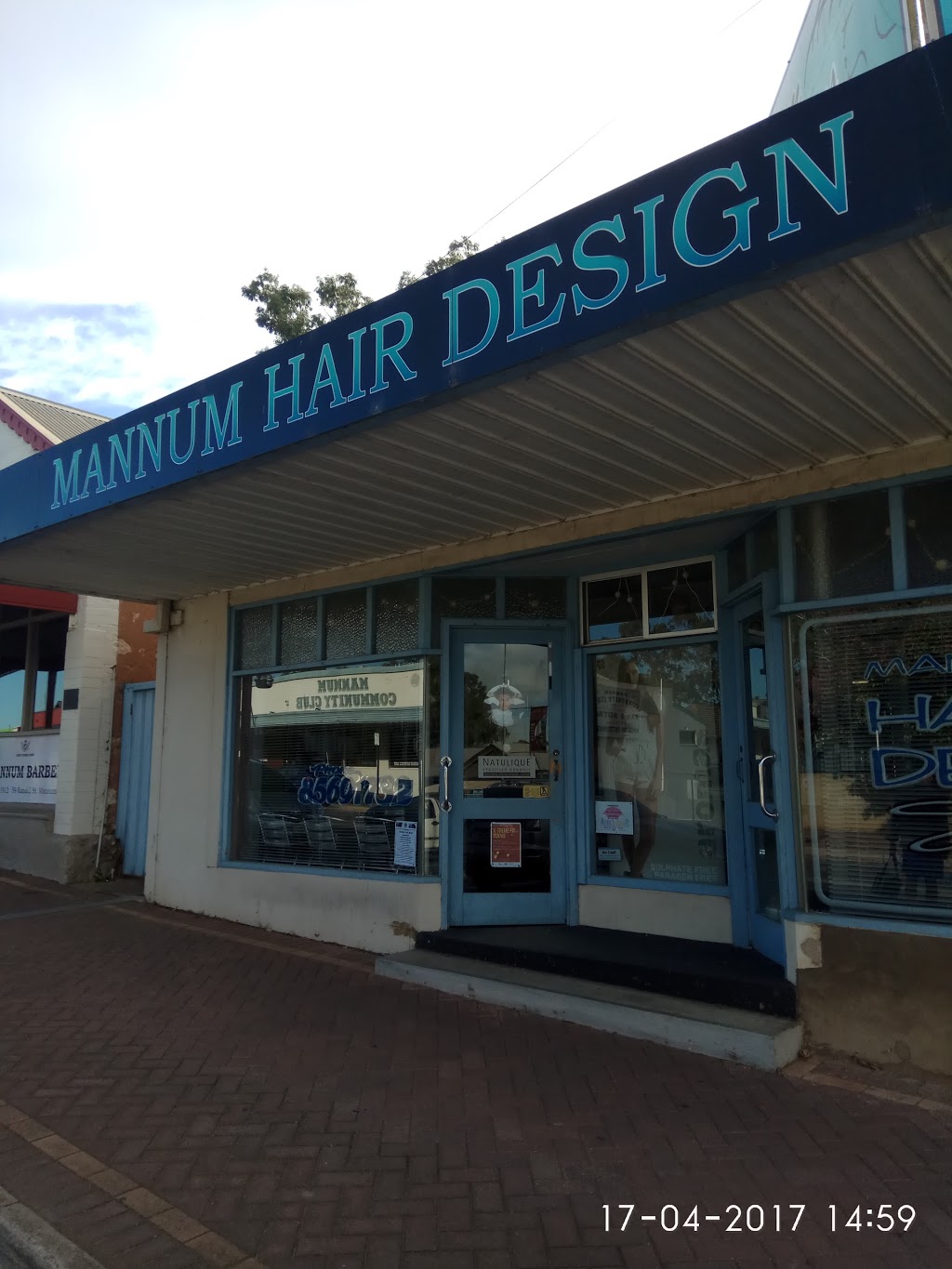 Mannum Hair Designs | beauty salon | 57 Randell St, Mannum SA 5238, Australia | 0885691732 OR +61 8 8569 1732