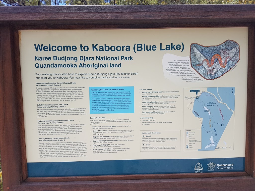 Blue Lake Car Park | parking | Track, North Stradbroke Island QLD 4183, Australia