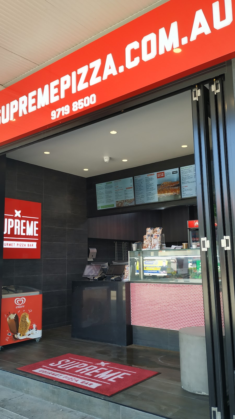 Supreme Gourmet Pizza | 202 Lyons Rd, Drummoyne NSW 2047, Australia | Phone: (02) 9719 8500