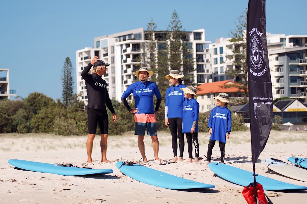 Gold Coast Surf Experience | 1505 Gold Coast Hwy, Palm Beach QLD 4221, Australia | Phone: 0418 515 819