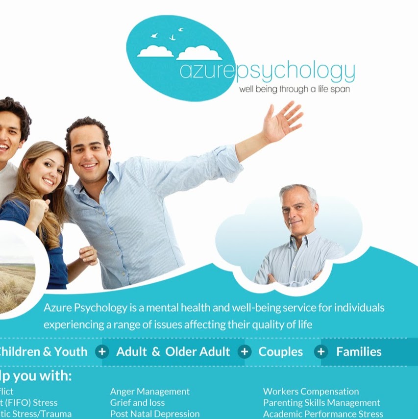 Azure Psychology Baldivis | health | 3/9 Atwick Terrace, Baldivis WA 6171, Australia | 0422182967 OR +61 422 182 967