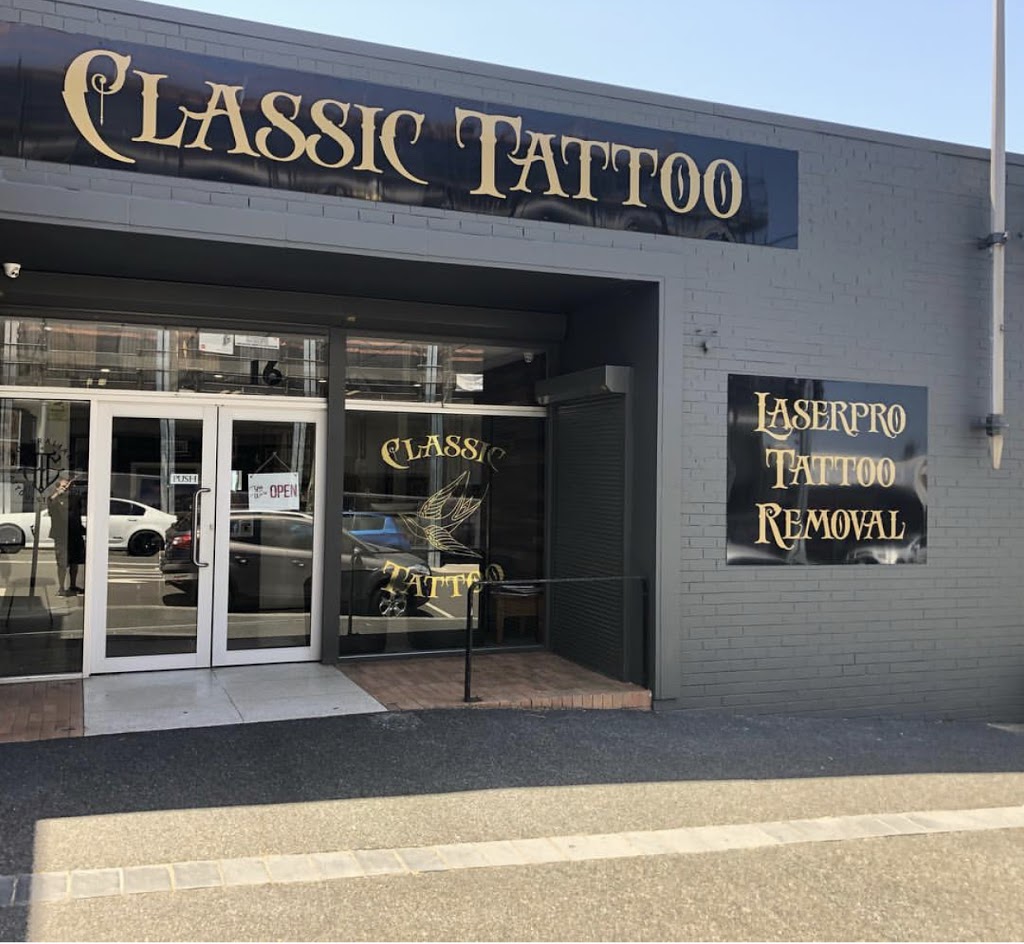 Classic Tattoo Shellharbour | 16 Addison St, Shellharbour NSW 2529, Australia | Phone: (02) 4296 0592