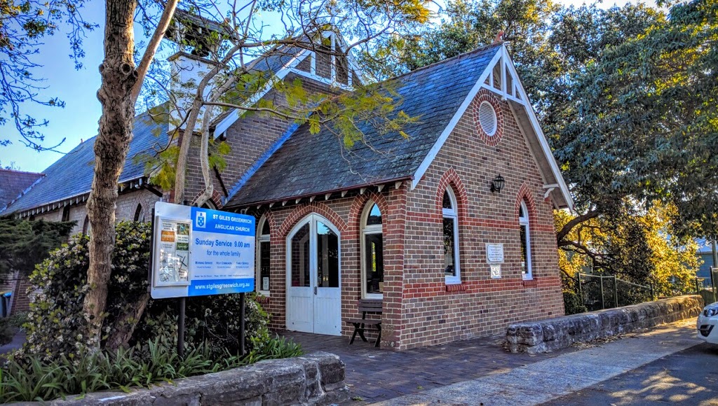 St Giles Anglican Church | church | 6 Greendale St, Greenwich NSW 2065, Australia | 0299061280 OR +61 2 9906 1280
