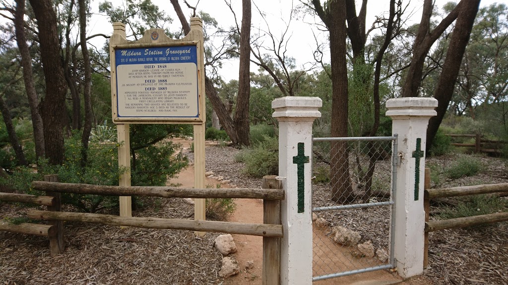 Mildura Station Graveyard | cemetery | 340 Cureton Ave, Mildura VIC 3500, Australia