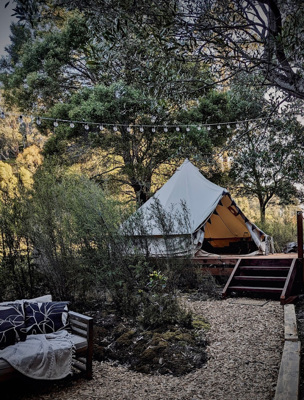 Riversong Glamping | 2900 Gordon River Rd, Tyenna TAS 7140, Australia | Phone: 0459 053 171