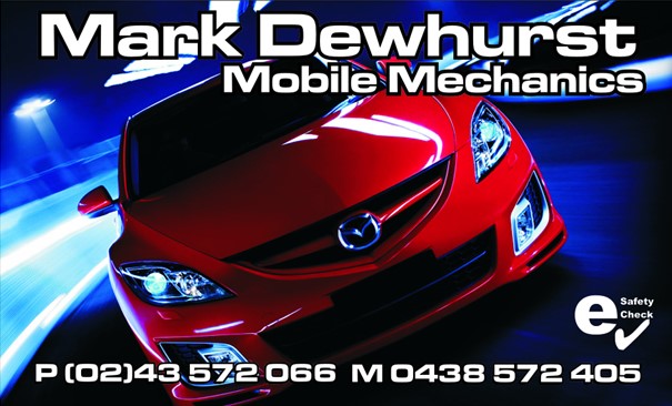 Mark Dewhurst Mobile Mechanics | 5 Koolera Rd, Wyee NSW 2259, Australia | Phone: 0438 572 405