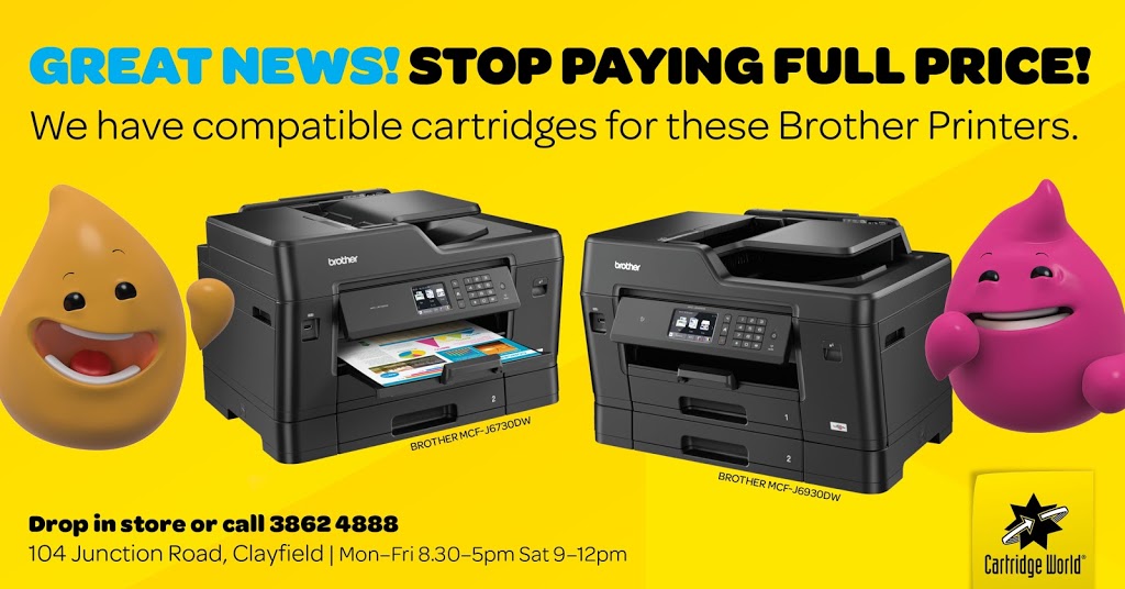 Cartridge World | 104 Junction Rd, Clayfield QLD 4011, Australia | Phone: (07) 3862 4888