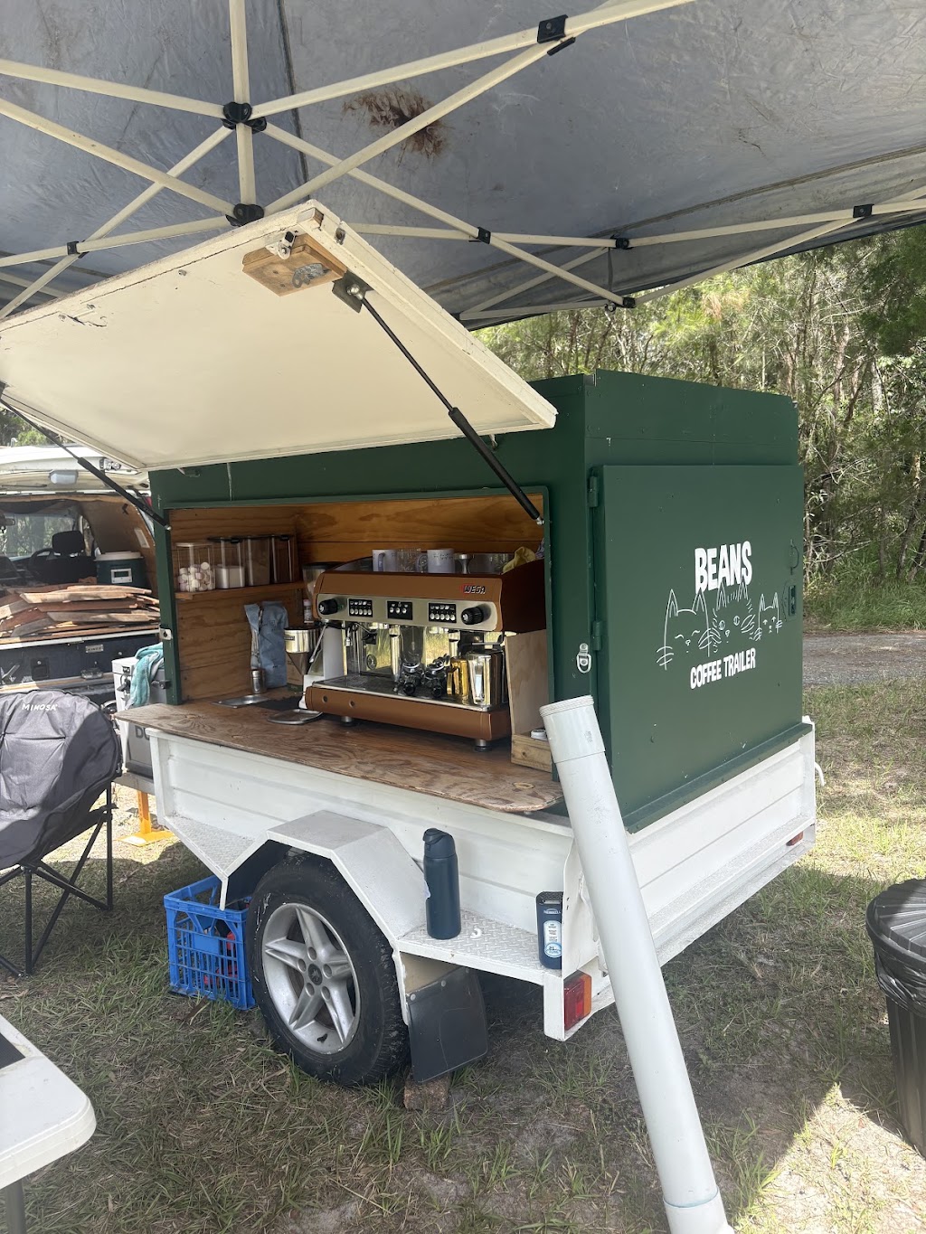 Beans Coffee Trailer | 1465 Pumicestone Rd, Toorbul QLD 4510, Australia | Phone: 0410 898 919