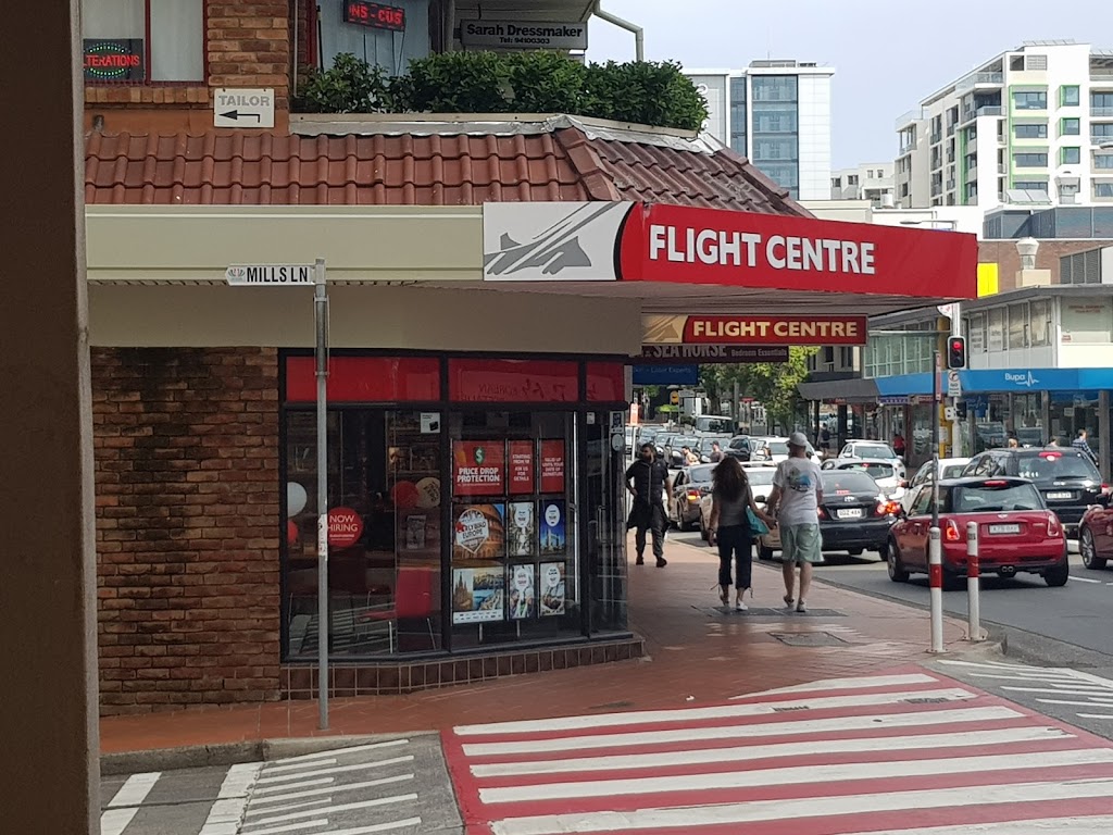 Flight Centre | travel agency | Corner Archer Street and Mills Lane, Shop 1, 379 Victoria Avenue, Chatswood NSW 2067, Australia | 1300514533 OR +61 1300 514 533
