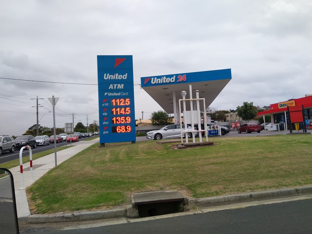 United Petroleum | gas station | 63-65 Phillip Island Tourist Rd, San Remo VIC 3925, Australia | 0356785091 OR +61 3 5678 5091