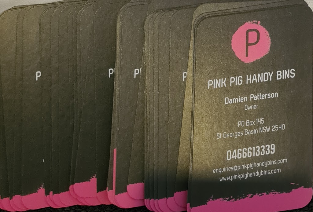 Pink Pig Handy Bins |  | 28 Eucalypt Ln, Tomerong NSW 2540, Australia | 0466613339 OR +61 466 613 339