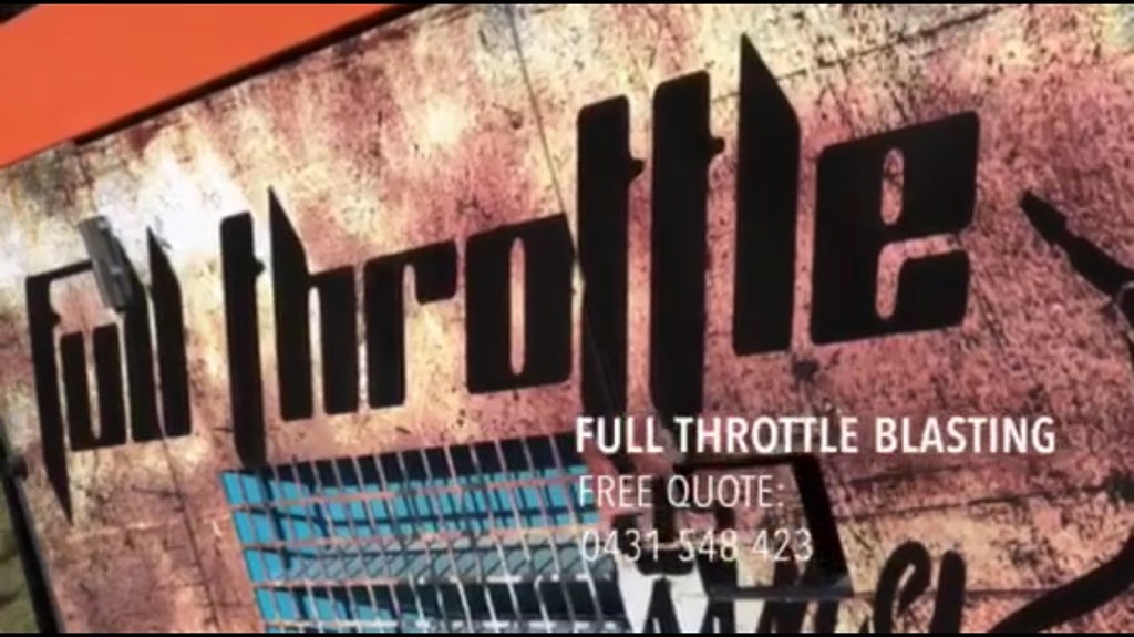 Full Throttle Blasting | Princes Hwy, Helensburgh NSW 2508, Australia | Phone: 0431 548 423