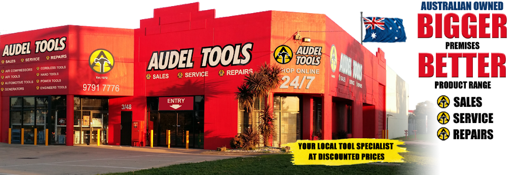 Audel Tools | 3/48 Greens Rd, Dandenong VIC 3175, Australia | Phone: (03) 9791 7776