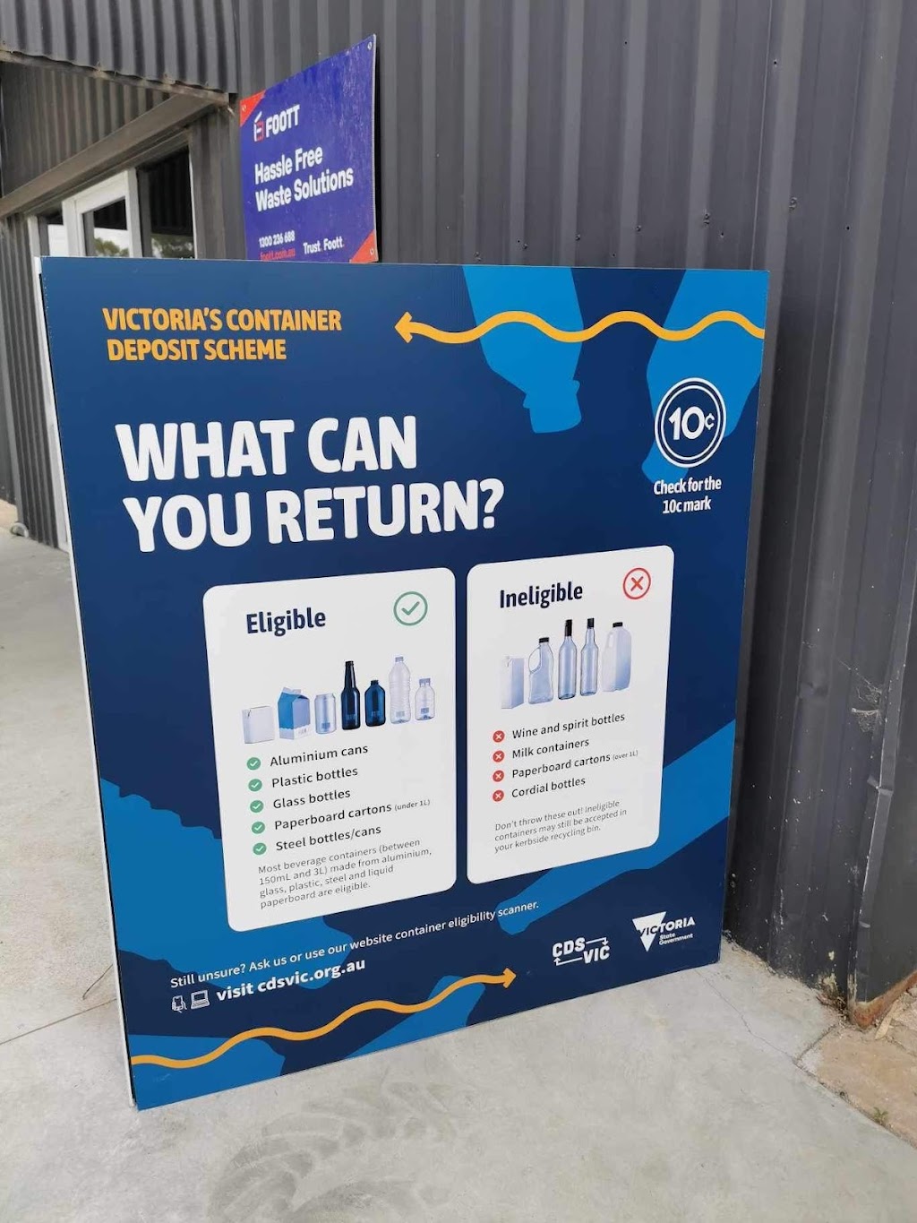 Yarrawonga CDS Vic FOOTT depot | 97 Benalla-Yarrawonga Rd, Yarrawonga VIC 3730, Australia | Phone: 1300 236 688