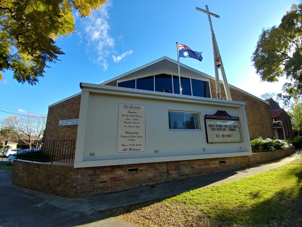 Metropolitan Baptist Church | church | 223 Burns Bay Rd, Lane Cove West NSW 2066, Australia | 0299884983 OR +61 2 9988 4983