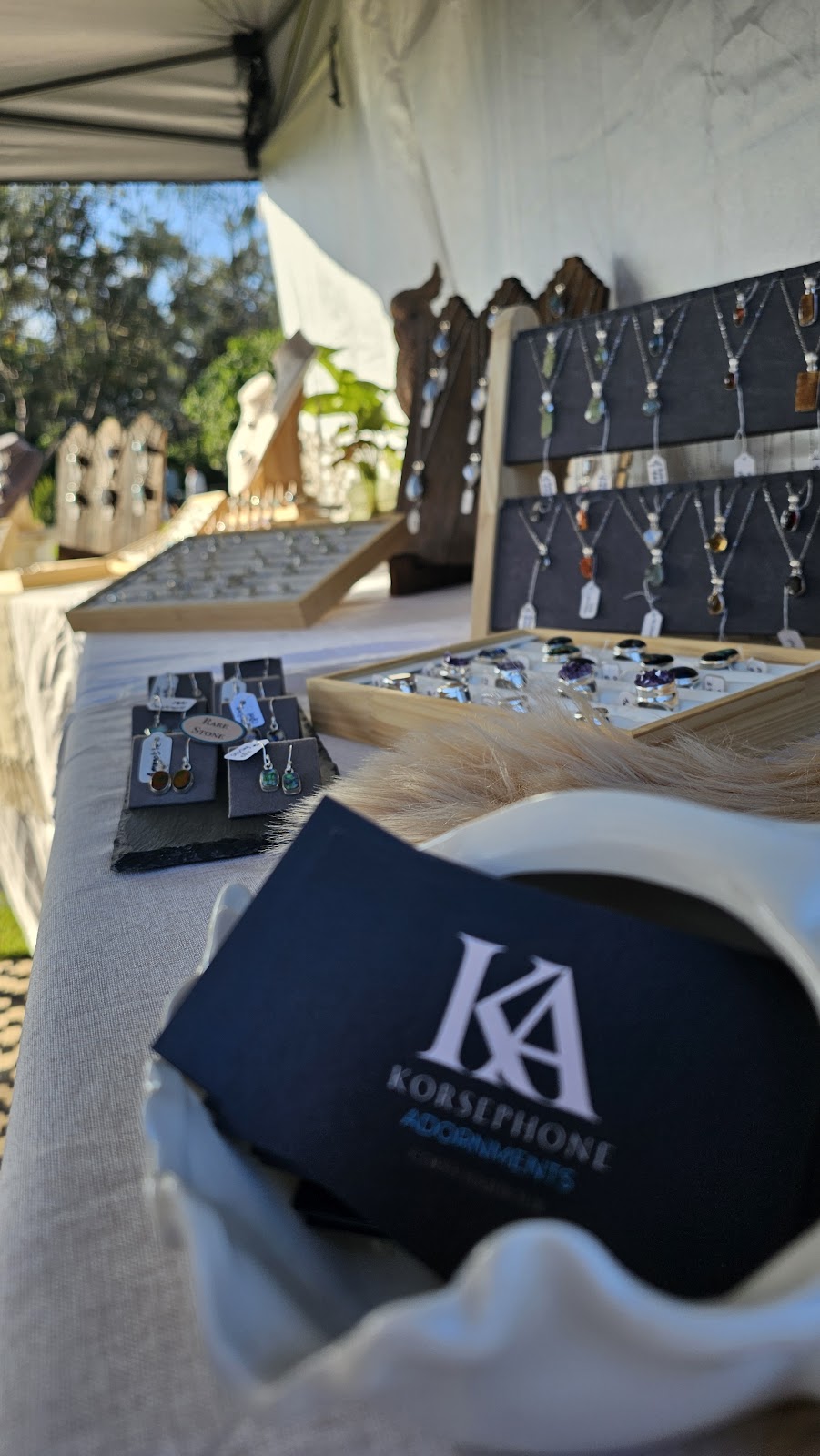 Korsephone Adornments | Harbouside Market, Jordan Esplanade, Coffs Harbour NSW 2450, Australia | Phone: 0424 844 679