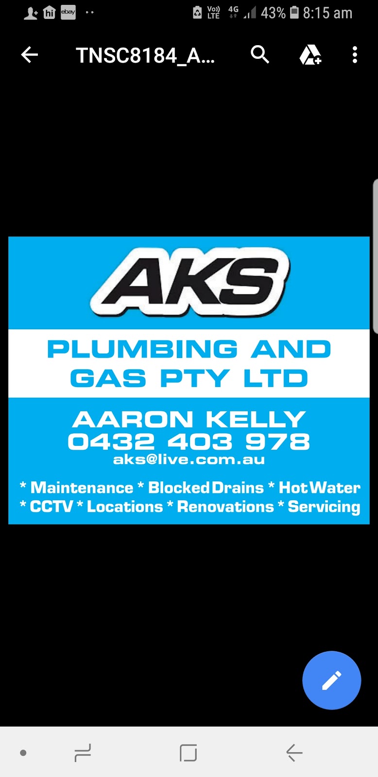 aks plumbing and gas pl | plumber | 627 Warrowitue-Forest Rd, Heathcote VIC 3523, Australia | 0432403978 OR +61 432 403 978