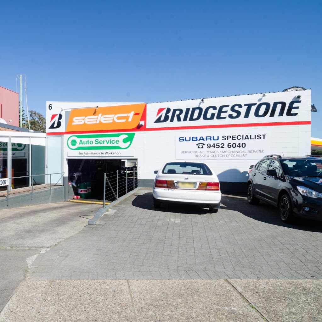 Bridgestone Select Tyre & Auto - Forestville | 6 Cook St, Forestville NSW 2087, Australia | Phone: (02) 9453 3040
